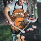 Personalized Giants Polynesian Apron Tribal Chest and Sleeve Tattoo Heritage Warrior