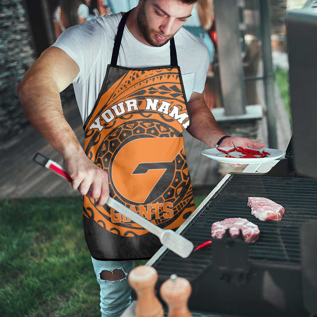 Personalized Giants Polynesian Apron Tribal Chest and Sleeve Tattoo Heritage Warrior