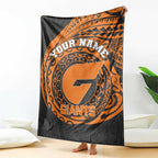 Personalized Giants Polynesian Blanket Tribal Chest and Sleeve Tattoo Heritage Warrior