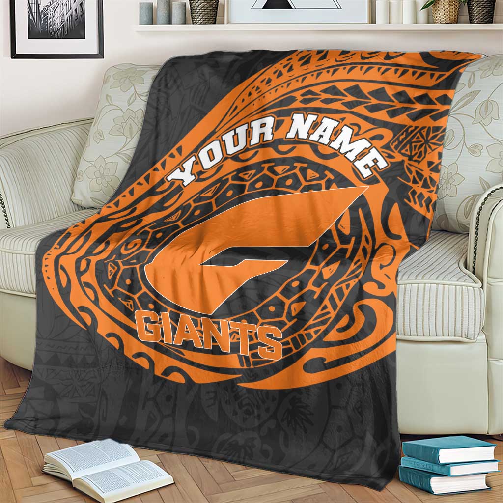 Personalized Giants Polynesian Blanket Tribal Chest and Sleeve Tattoo Heritage Warrior