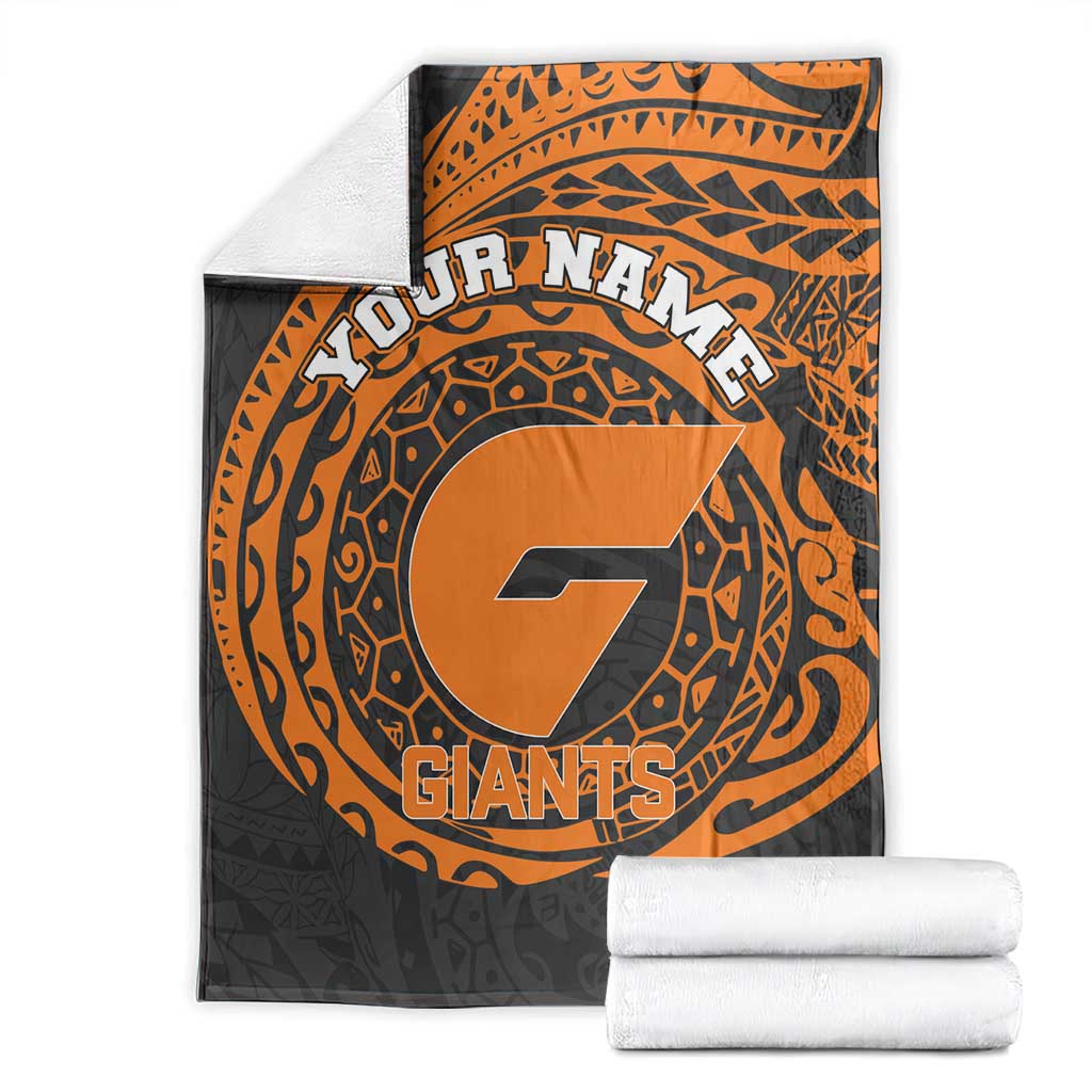 Personalized Giants Polynesian Blanket Tribal Chest and Sleeve Tattoo Heritage Warrior