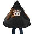 Personalized Giants Polynesian Cloak Tribal Chest and Sleeve Tattoo Heritage Warrior