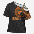 Personalized Giants Polynesian Cross Shoulder Shirt Tribal Chest and Sleeve Tattoo Heritage Warrior