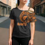 Personalized Giants Polynesian Cross Shoulder Shirt Tribal Chest and Sleeve Tattoo Heritage Warrior