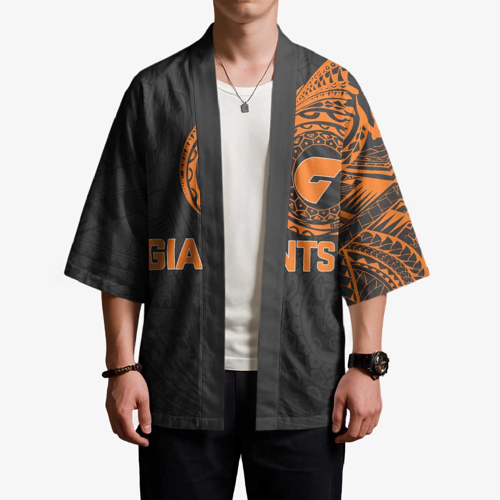 Personalized Giants Polynesian Kimono Tribal Chest and Sleeve Tattoo Heritage Warrior