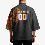Personalized Giants Polynesian Kimono Tribal Chest and Sleeve Tattoo Heritage Warrior