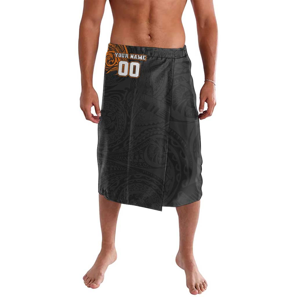 Personalized Giants Polynesian Lavalava Tribal Chest and Sleeve Tattoo Heritage Warrior