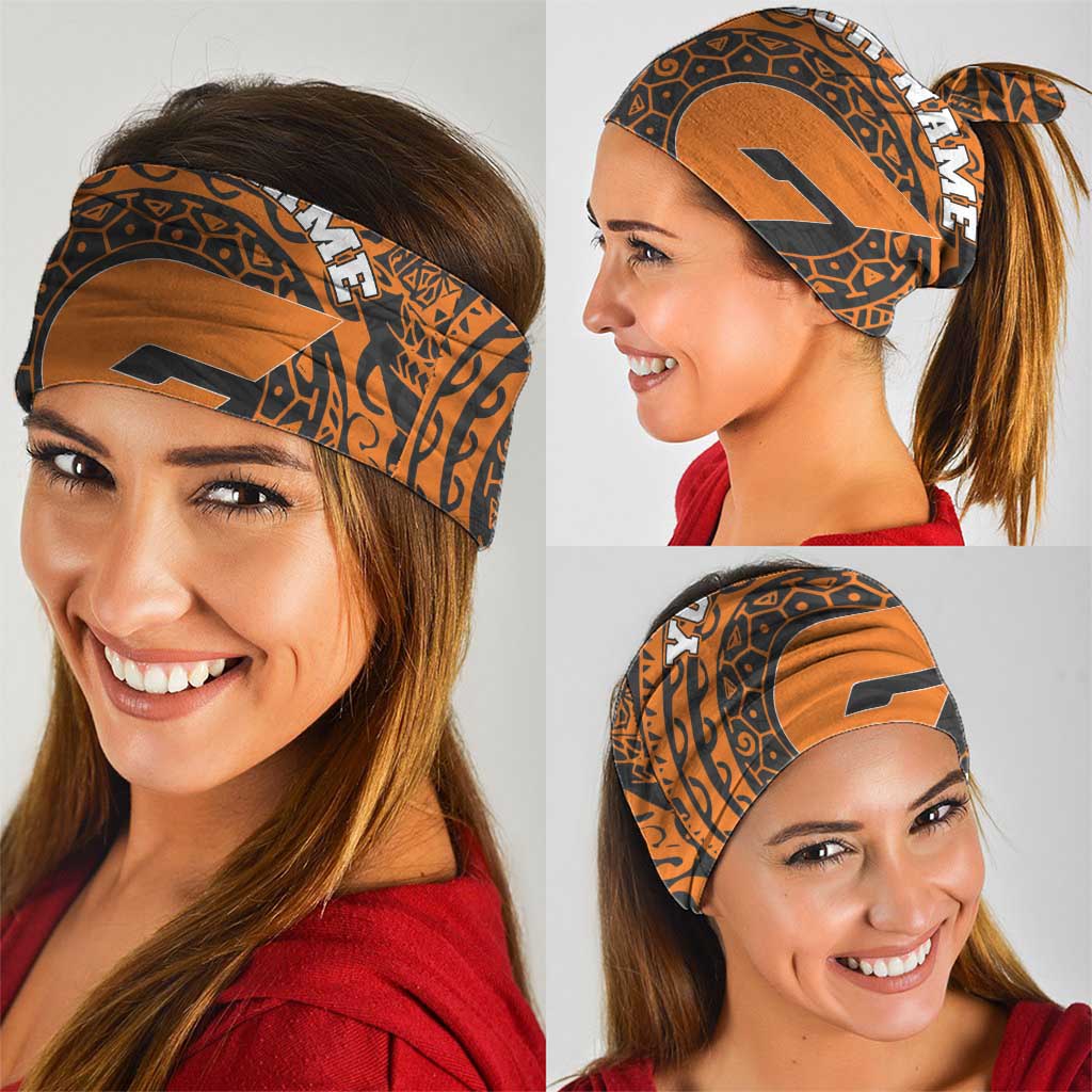 Personalized Giants Polynesian Neck Gaiter Tribal Chest and Sleeve Tattoo Heritage Warrior