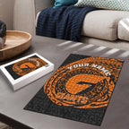 Personalized Giants Polynesian Puzzle Tribal Chest and Sleeve Tattoo Heritage Warrior