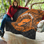 Personalized Giants Polynesian Quilt Tribal Chest and Sleeve Tattoo Heritage Warrior