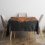 Personalized Giants Polynesian Tablecloth Tribal Chest and Sleeve Tattoo Heritage Warrior