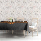 Personalized Giants Polynesian Tablecloth Tribal Chest and Sleeve Tattoo Heritage Warrior