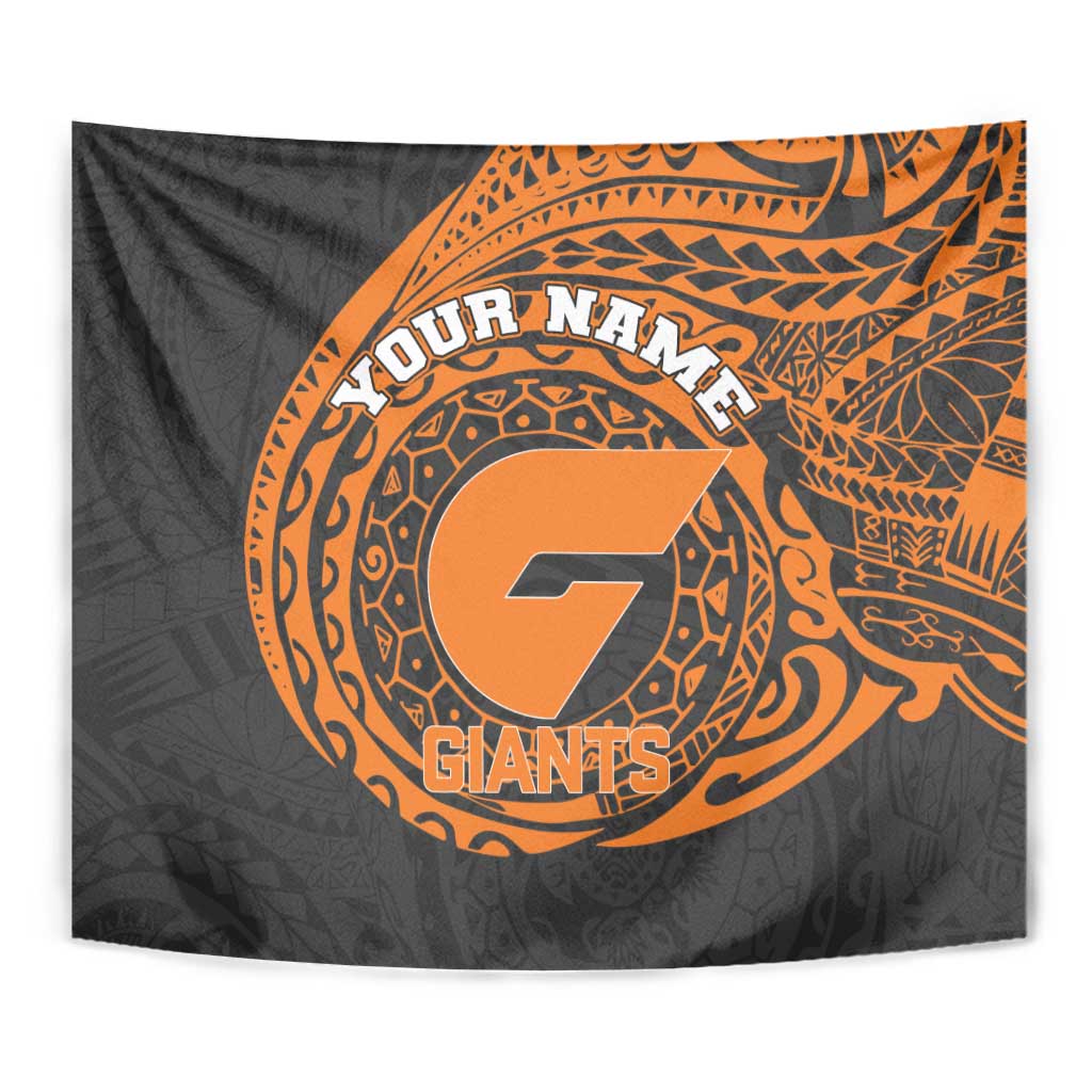 Personalized Giants Polynesian Tapestry Tribal Chest and Sleeve Tattoo Heritage Warrior