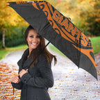 Personalized Giants Polynesian Umbrella Tribal Chest and Sleeve Tattoo Heritage Warrior