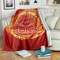 Personalized Gold Coast Suns Polynesian Blanket Tribal Chest and Sleeve Tattoo Heritage Warrior