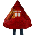 Personalized Gold Coast Suns Polynesian Cloak Tribal Chest and Sleeve Tattoo Heritage Warrior