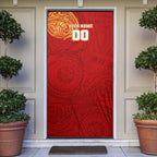 Personalized Gold Coast Suns Polynesian Door Cover Tribal Chest and Sleeve Tattoo Heritage Warrior