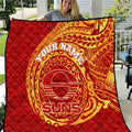 Personalized Gold Coast Suns Polynesian Quilt Tribal Chest and Sleeve Tattoo Heritage Warrior