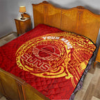 Personalized Gold Coast Suns Polynesian Quilt Tribal Chest and Sleeve Tattoo Heritage Warrior