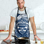 Personalized Geelong Cats Polynesian Apron Tribal Chest and Sleeve Tattoo Heritage Warrior