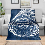 Personalized Geelong Cats Polynesian Blanket Tribal Chest and Sleeve Tattoo Heritage Warrior