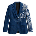 Personalized Geelong Cats Polynesian Blazer Tribal Chest and Sleeve Tattoo Heritage Warrior