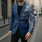 Personalized Geelong Cats Polynesian Blazer Tribal Chest and Sleeve Tattoo Heritage Warrior