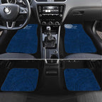 Personalized Geelong Cats Polynesian Car Mats Tribal Chest and Sleeve Tattoo Heritage Warrior