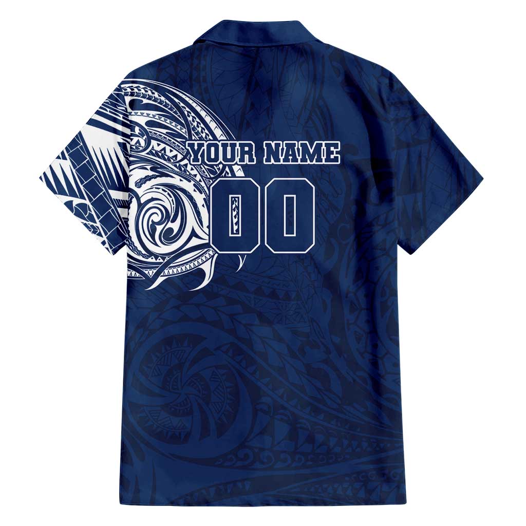 Personalized Geelong Cats Polynesian Family Matching Tank Maxi Dress and Hawaiian Shirt Tribal Chest and Sleeve Tattoo Heritage Warrior