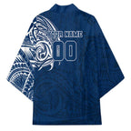 Personalized Geelong Cats Polynesian Kimono Tribal Chest and Sleeve Tattoo Heritage Warrior
