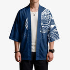 Personalized Geelong Cats Polynesian Kimono Tribal Chest and Sleeve Tattoo Heritage Warrior