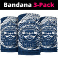 Personalized Geelong Cats Polynesian Neck Gaiter Tribal Chest and Sleeve Tattoo Heritage Warrior