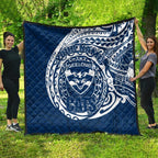 Personalized Geelong Cats Polynesian Quilt Tribal Chest and Sleeve Tattoo Heritage Warrior