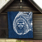 Personalized Geelong Cats Polynesian Quilt Tribal Chest and Sleeve Tattoo Heritage Warrior