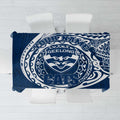 Personalized Geelong Cats Polynesian Tablecloth Tribal Chest and Sleeve Tattoo Heritage Warrior