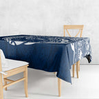 Personalized Geelong Cats Polynesian Tablecloth Tribal Chest and Sleeve Tattoo Heritage Warrior