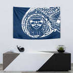 Personalized Geelong Cats Polynesian Tapestry Tribal Chest and Sleeve Tattoo Heritage Warrior