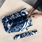Personalized Geelong Cats Polynesian Umbrella Tribal Chest and Sleeve Tattoo Heritage Warrior