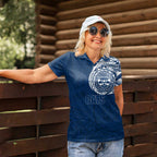 Personalized Geelong Cats Polynesian Women Polo Shirt Tribal Chest and Sleeve Tattoo Heritage Warrior