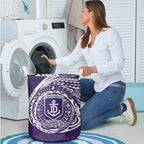 Personalized Fremantle Dockers Polynesian Laundry Basket Tribal Chest and Sleeve Tattoo Heritage Warrior