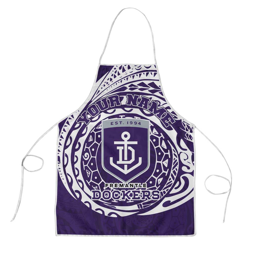 Personalized Fremantle Dockers Polynesian Apron Tribal Chest and Sleeve Tattoo Heritage Warrior