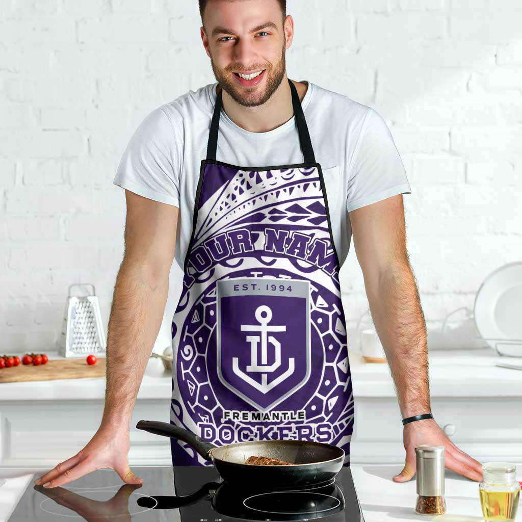 Personalized Fremantle Dockers Polynesian Apron Tribal Chest and Sleeve Tattoo Heritage Warrior