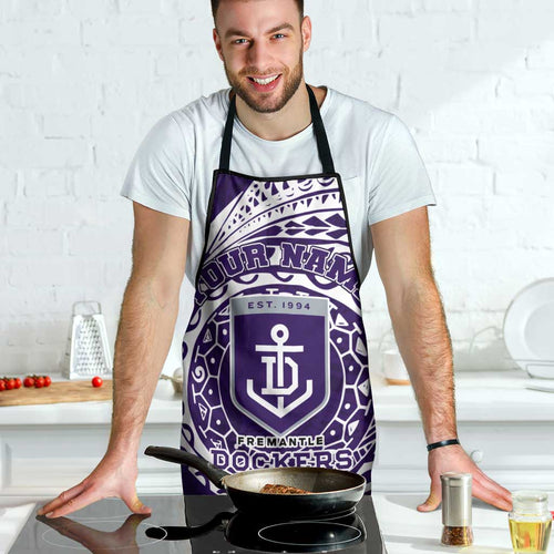 Personalized Fremantle Dockers Polynesian Apron Tribal Chest and Sleeve Tattoo Heritage Warrior
