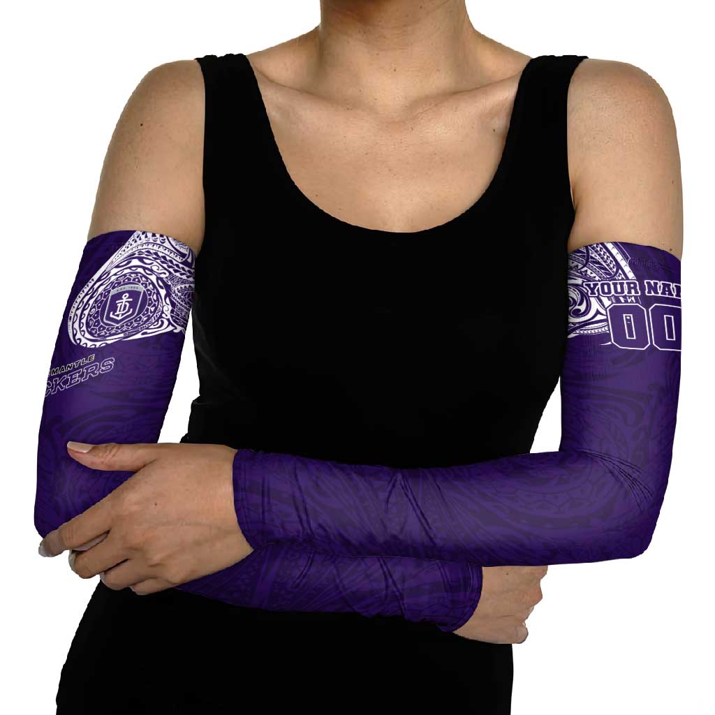 Personalized Fremantle Dockers Polynesian Arm Sleeves Tribal Chest and Sleeve Tattoo Heritage Warrior