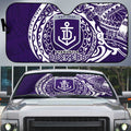 Personalized Fremantle Dockers Polynesian Auto Sun Shade Tribal Chest and Sleeve Tattoo Heritage Warrior