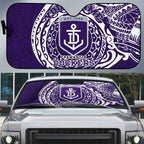 Personalized Fremantle Dockers Polynesian Auto Sun Shade Tribal Chest and Sleeve Tattoo Heritage Warrior