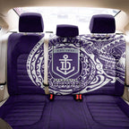 Personalized Fremantle Dockers Polynesian Back Car Seat Cover Tribal Chest and Sleeve Tattoo Heritage Warrior