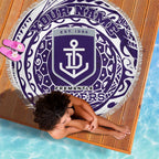 Personalized Fremantle Dockers Polynesian Beach Blanket Tribal Chest and Sleeve Tattoo Heritage Warrior