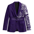 Personalized Fremantle Dockers Polynesian Blazer Tribal Chest and Sleeve Tattoo Heritage Warrior