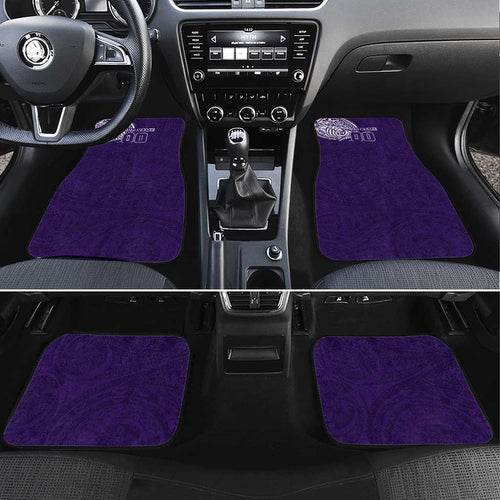 Personalized Fremantle Dockers Polynesian Car Mats Tribal Chest and Sleeve Tattoo Heritage Warrior